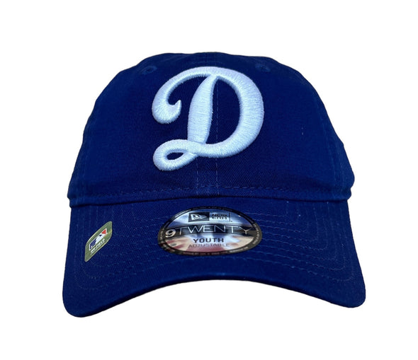 Los Angeles Dodgers New Era Blue BP 9TWENTY Adjustable Cap - Youth