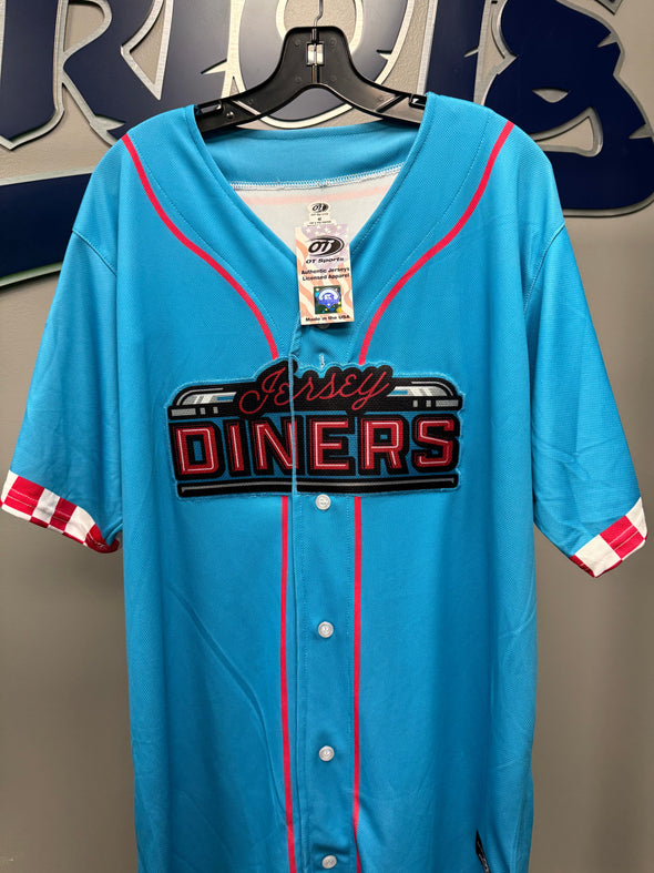 Somerset Patriots Adult Jersey Diners Authentic On-Field Cut Retail Jersey