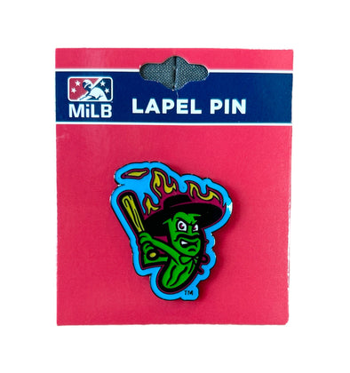 Los Pepinillos Picantes del Norte Pickle Lapel Pin