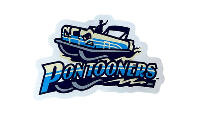 Great Lakes Pontooners Mini Boat Sticker