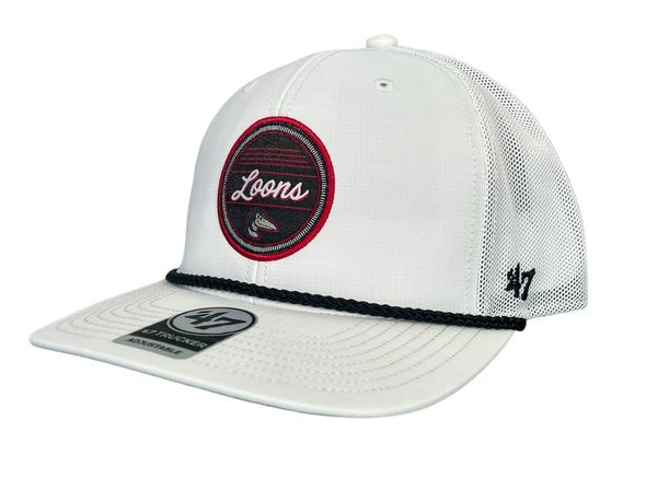 Great Lakes Loons '47 White Brrr Fairway Trucker Adjustable Cap