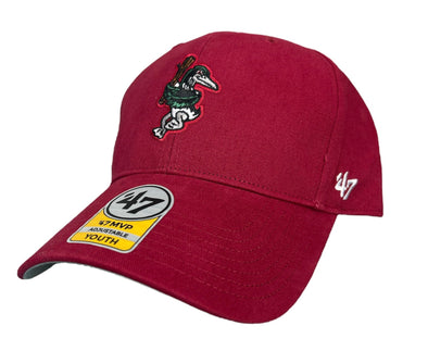 Great Lakes Loons Red BP MVP Cap - Youth