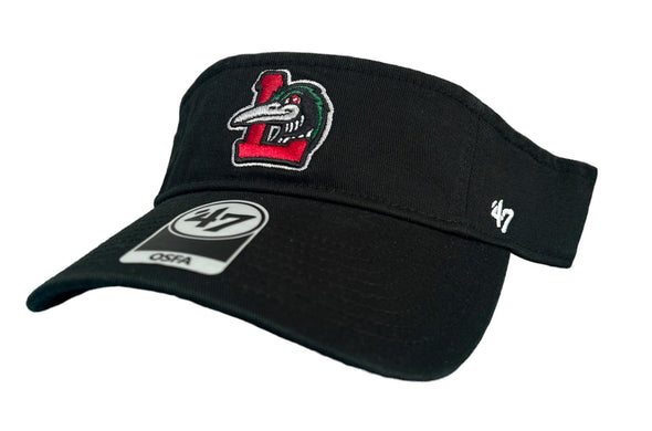 Great Lakes Loons Black Cleanup Visor