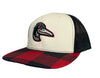 Great Lakes Loons Plaid Loon Head Snapback