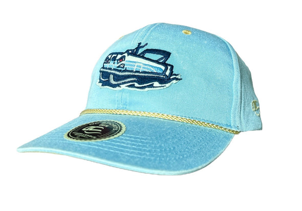 Great Lakes Pontooners OC Sports Powder Blue Rope Snapback