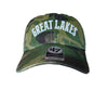 Great Lakes Loons Camo Script Cleanup Cap
