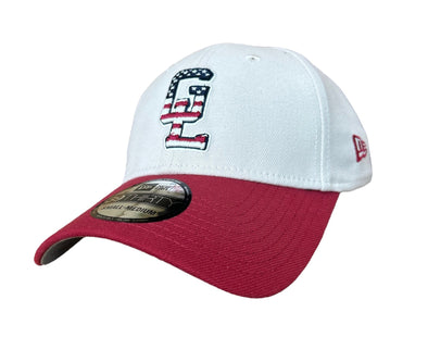 Great Lakes Loons 2024 New Era Stars and Stripes 39THIRTY Flex-Fit Cap