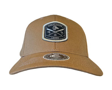 Great Lakes Loons OC Sports Tan Offseason Adjustable Cap
