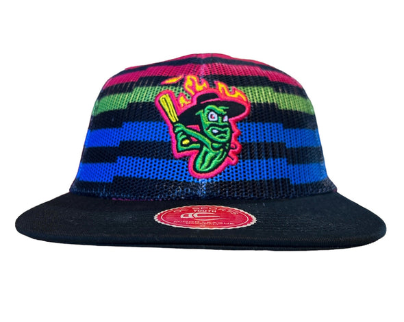 Los Pepinillos Picantes del Norte OC Sports Mesh Striped Snapback - Youth