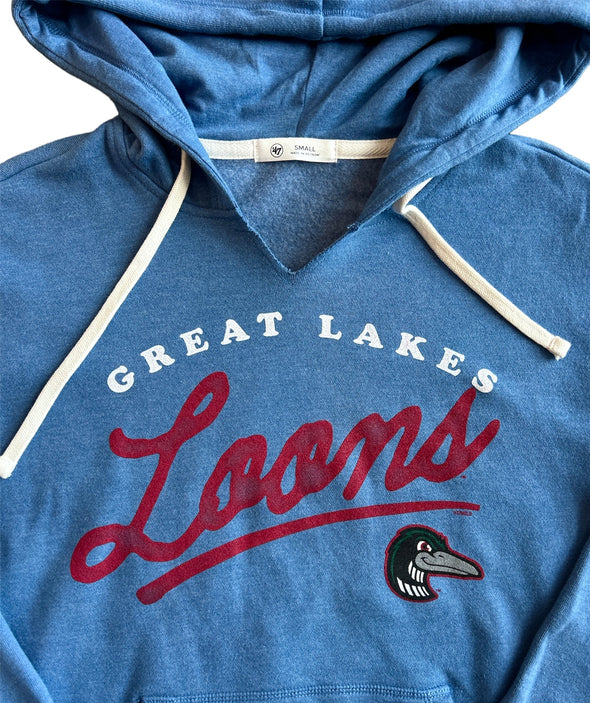 Great Lakes Loons Cadet Blue Hoodie - Women