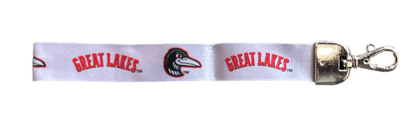 Great Lakes Loons Script Keystrap Lanyard