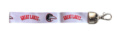 Great Lakes Loons Script Lanyard Keychain