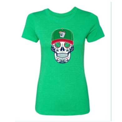108 Women's Sugar Skull Quesos T-Shirt