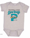 Portland Sea Dogs Onesie