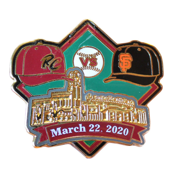 PIN EXHIBITION GAME 2020, SACRAMENTO RIVER CATS