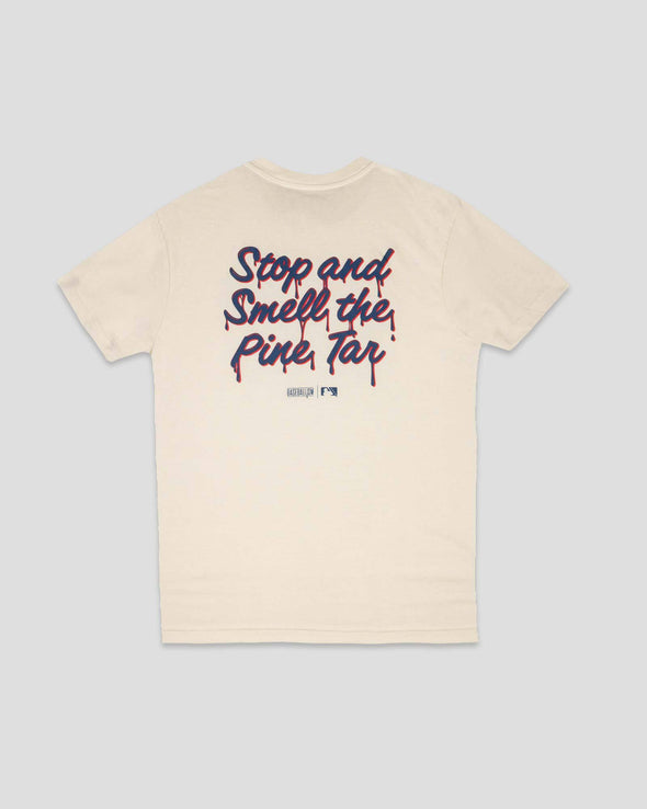 Adult Cream Baseballism Pine Tar Tee