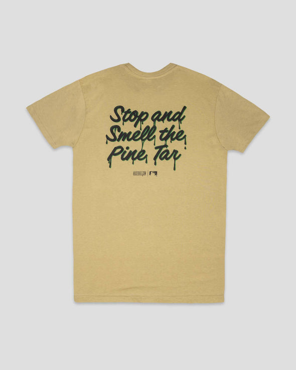 Adult Cream Baseballism Pine Tar Tee