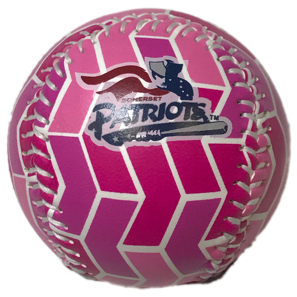 Chattanooga Lookouts Pink Primary Logo Baseball