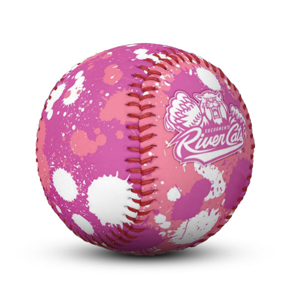BASEBALL PINK PAINT, SACRAMENTO RIVER CATS