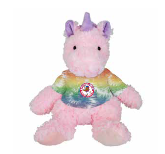 Buffalo Bisons Pink Unicorn Plush