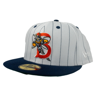 BRP B-Mets 59FIFTY Navy Pinstripe Hat W/B-Mets Logo