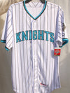 Charlotte Knights Wilson Adult Pinstripe Home Jersey