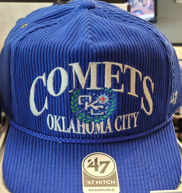 OKC Comets Pitchout Rope Retro 47 Hitch-RyB-Adj