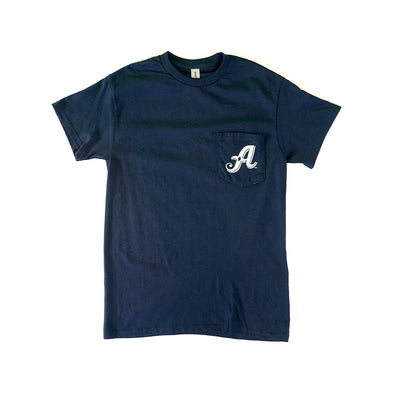 Reno Aces Navy 'A' Pocket Tee