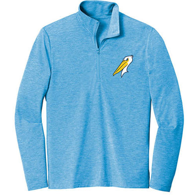 Myrtle Beach Pelicans 108 Stitches Pond Blue Alternate Embroidered Pullover