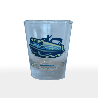 Great Lakes Pontooners Shot Glass