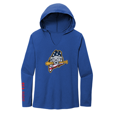 Sea Dogs Ladies Hooded Long Sleeve T-Shirt