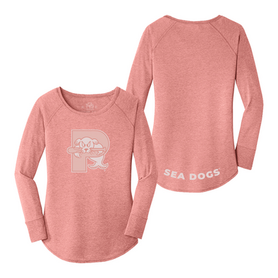 Sea Dogs Ladies Drop Tail Long Sleeve Tunic