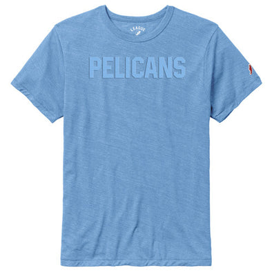 Myrtle Beach Pelicans League Heather Power Blue Tonal Victory Falls Tee