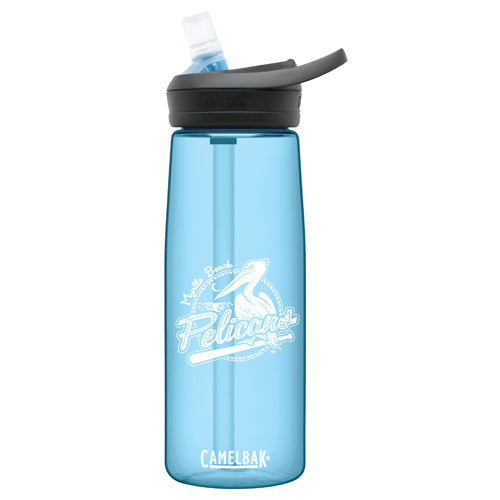 Myrtle Beach Pelicans Jardine Associates Blue Primary Camelbak Eddy Water Bottle