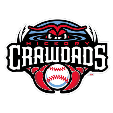 Hickory Crawdads Wincraft Primary Logo Pin