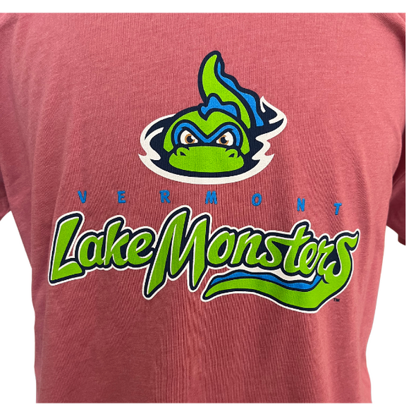 Vermont Lake Monsters Primary Logo Tee