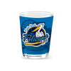 Myrtle Beach Pelicans Rico Industries Primary Logo Fully Sublimated 2oz Shot Glass