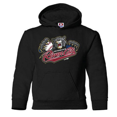 PRIMARY SWEATSHIRT YOUTH - BLACK, SACRAMENTO RIVER CATS