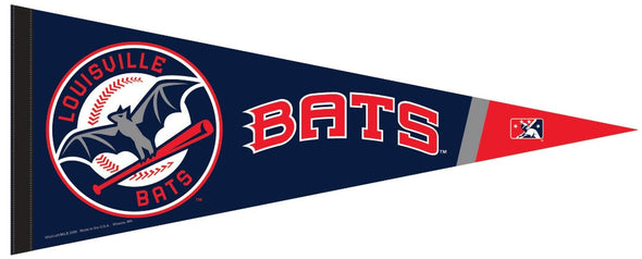 Bats Primary Wool Pennant