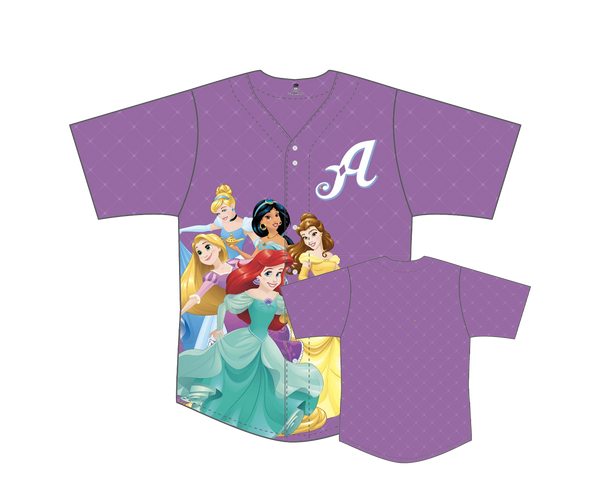 Princess Theme Night #2 Purple Adult Jersey