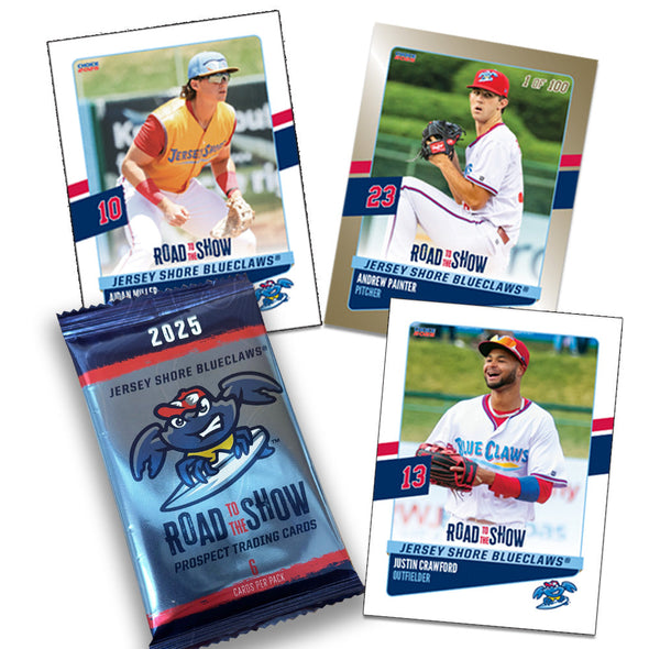 Jersey Shore BlueClaws Road to the Show Prospect Card Set