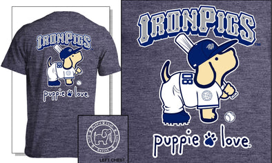 Lehigh Valley IronPigs Puppie Love Uniform Tee