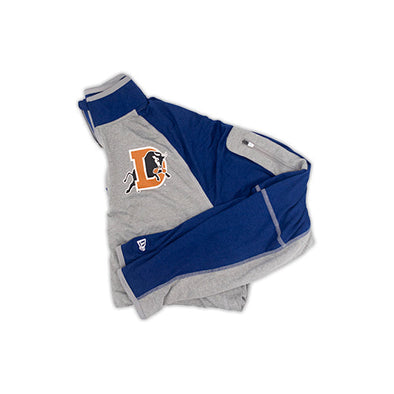 Durham Bulls New Era Royal/Gray Sport 1/4 Zip