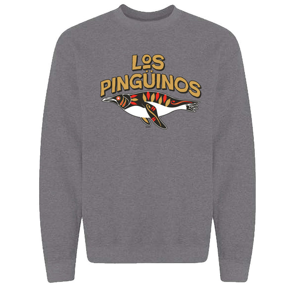 Rome Emperors Los Pingüinos Gray Crewneck Sweatshirt