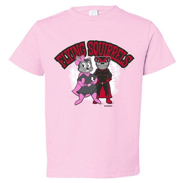 Richmond Flying Squirrels Toddler Nutzy and Nutasha Tee