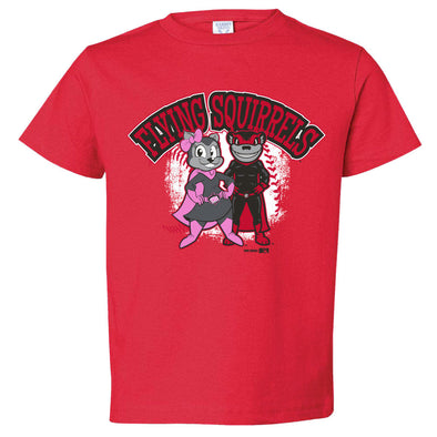 Richmond Flying Squirrels Toddler Nutzy and Nutasha Tee