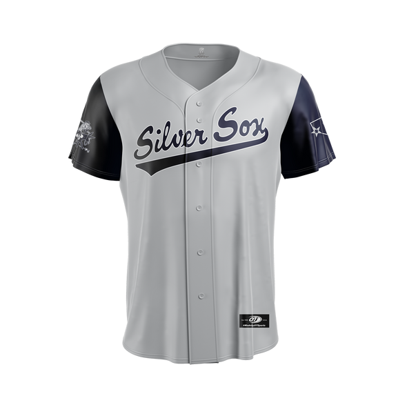 Reno Aces Throwback Silver Sox Fashion OT Sports Jersey