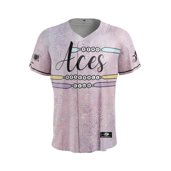 Youth Pink Swirl E.R.A's Theme Night OT Sports Jersey