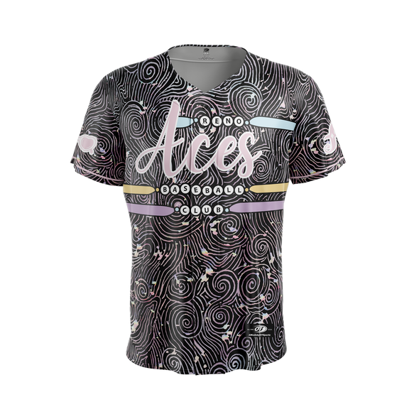 Black Swirl E.R.A's Theme Night OT Sports Jersey