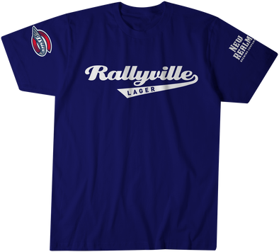 Greenville Drive New Realm Rallyville Navy Cobranded Tee